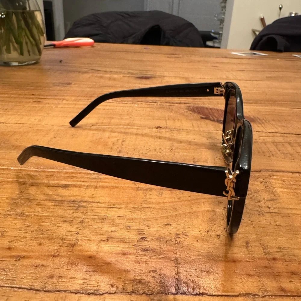 Saint Laurent 56mm Gradient Cat Eye Sunglasses - Picture 5 of 7